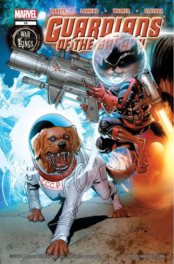 Guardians of the Galaxy #15 cover