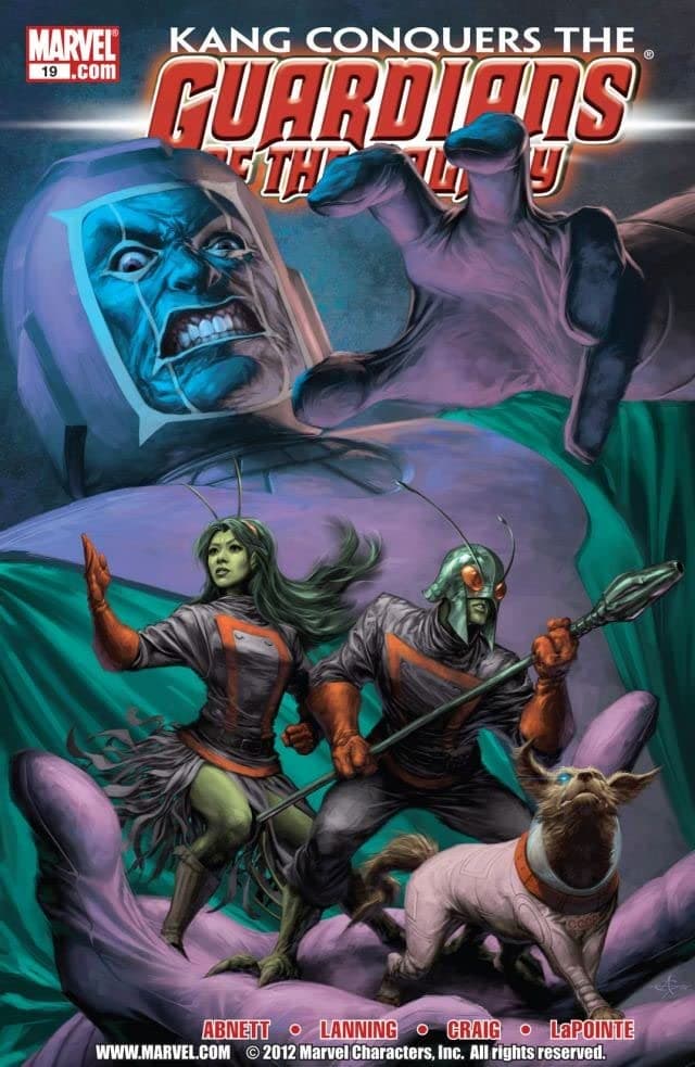 Guardians of the Galaxy #19 cover