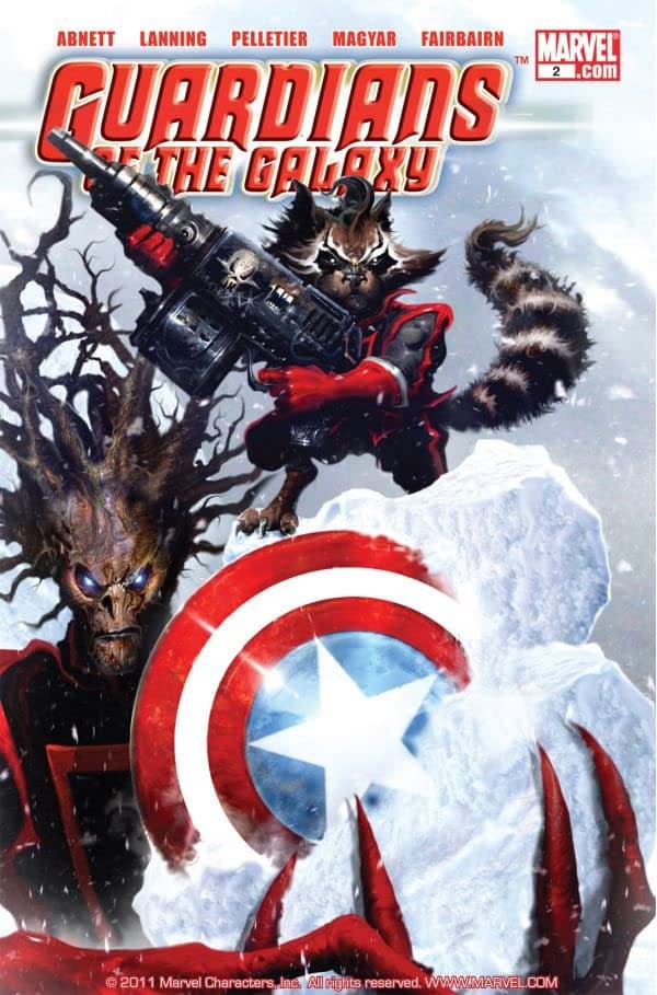 Guardians of the Galaxy #2 cover