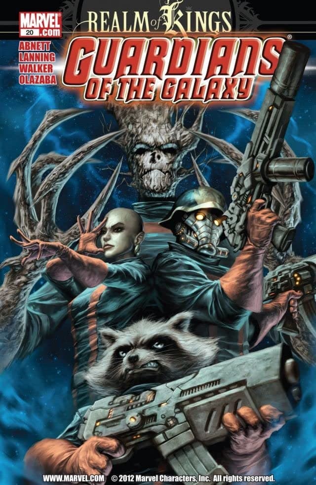 Guardians of the Galaxy #20 cover