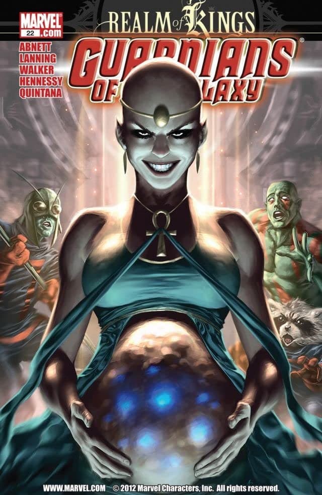 Guardians of the Galaxy #22 cover