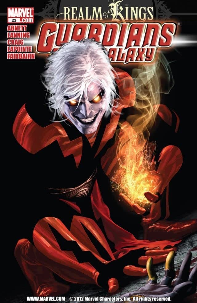 Guardians of the Galaxy #23 cover