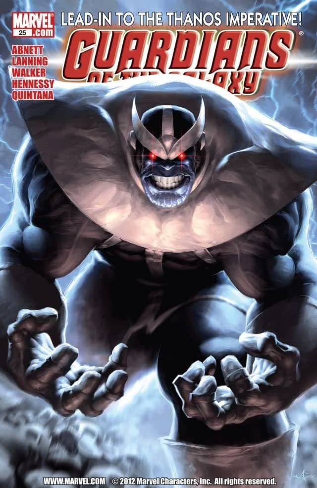 Guardians of the Galaxy #25 cover
