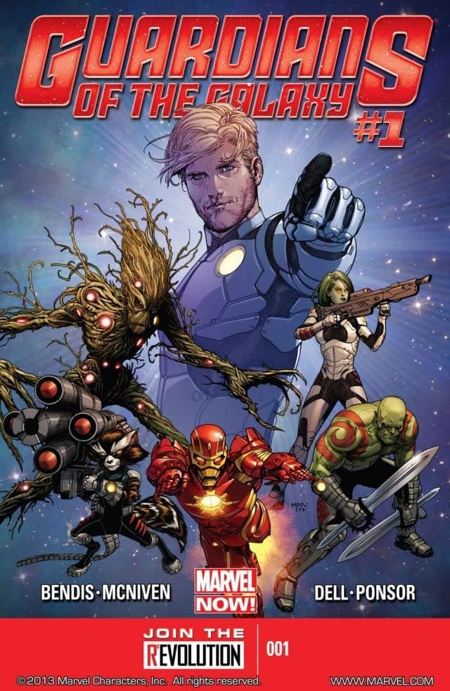 Guardians of the Galaxy #1 cover