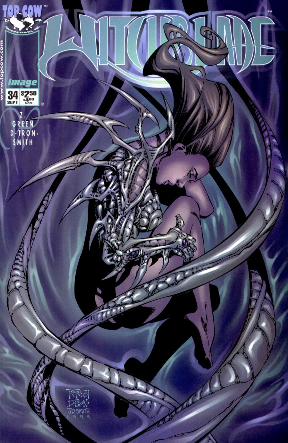 Witchblade #34 cover
