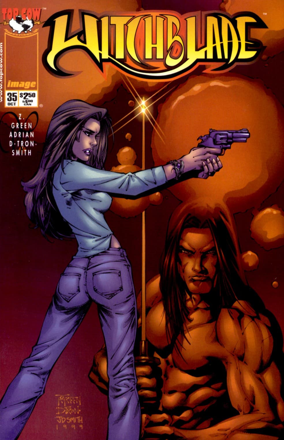 Witchblade #35 cover