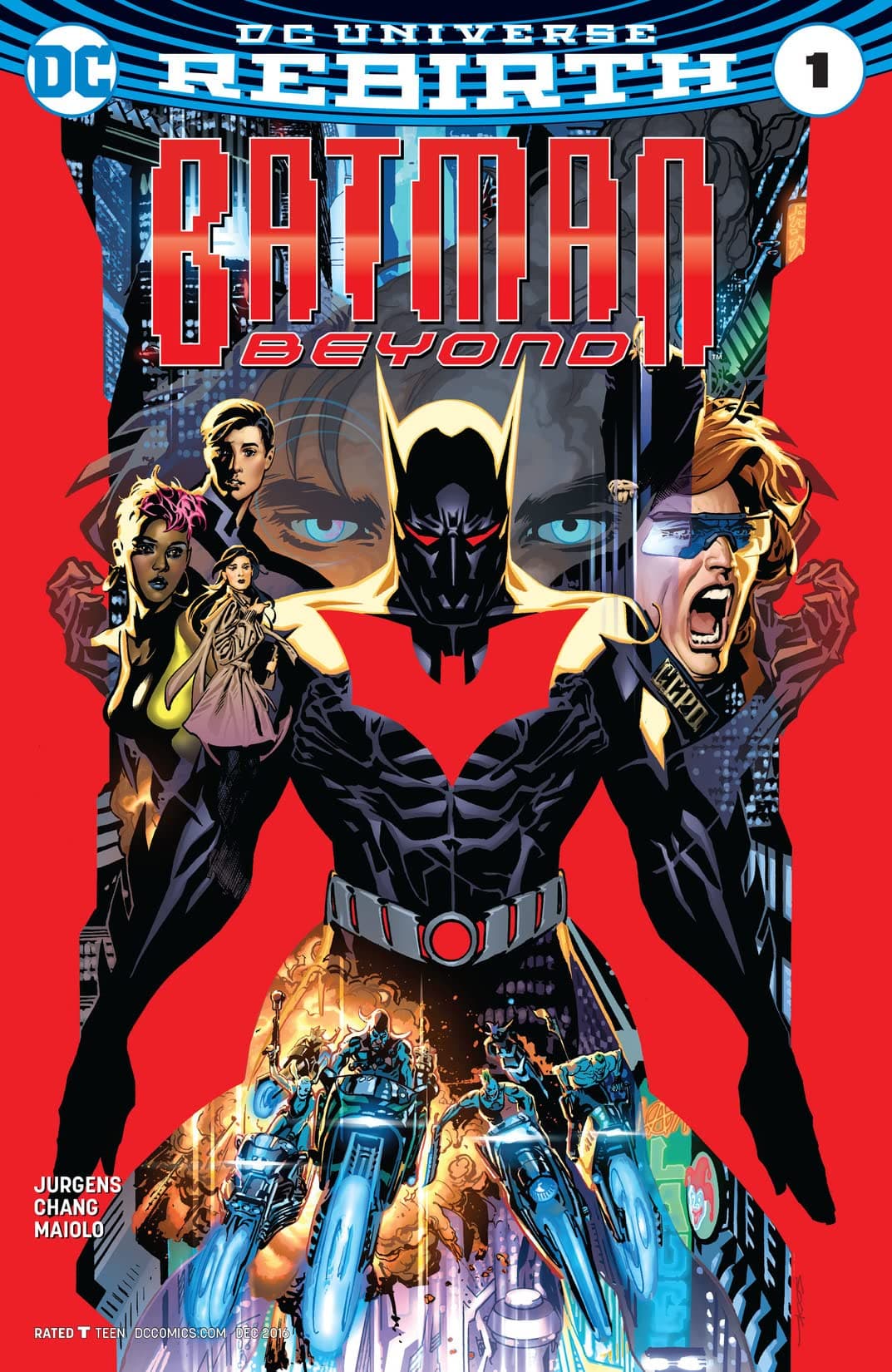 Batman Beyond #1 cover