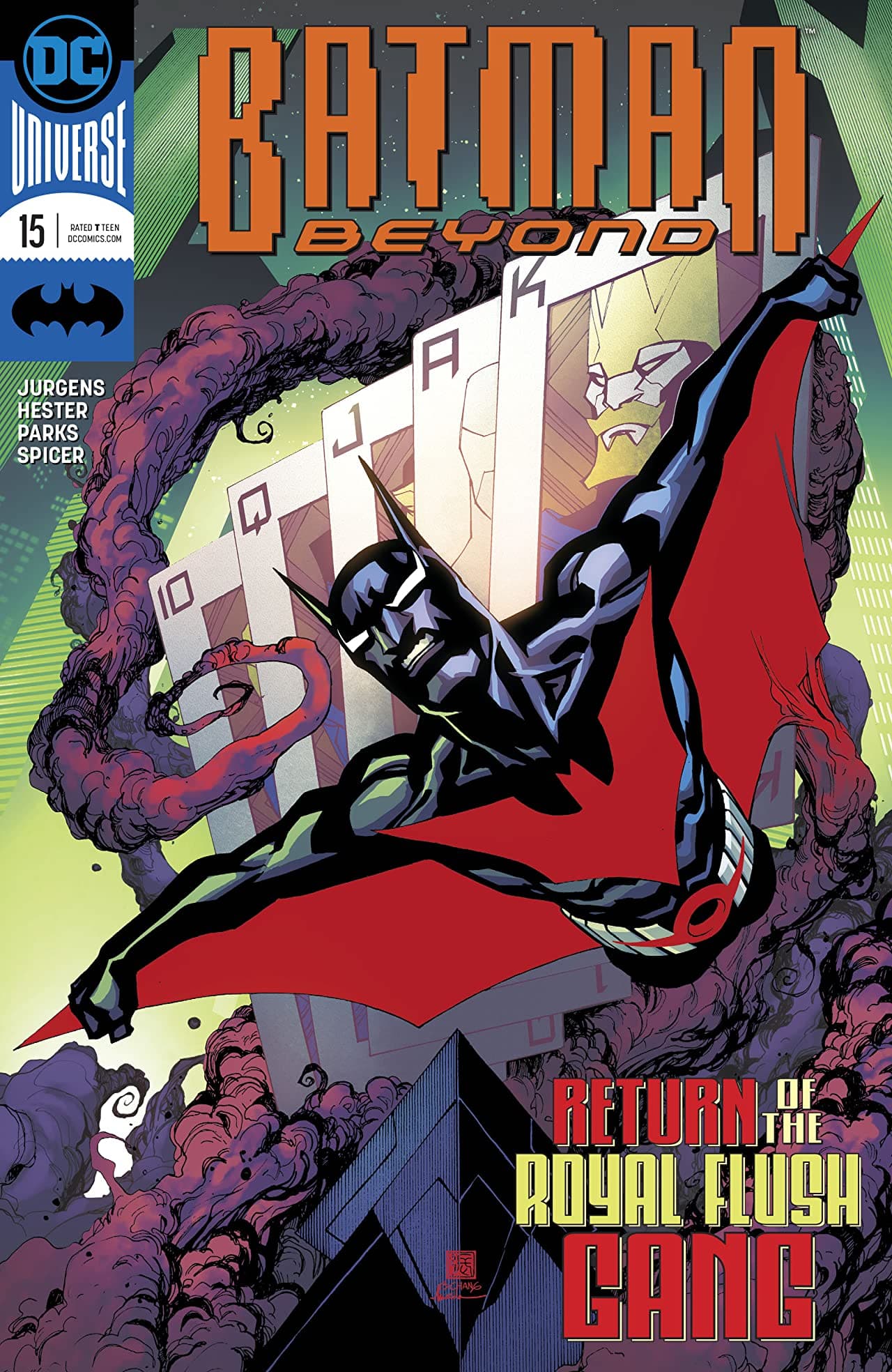 Batman Beyond #15 cover