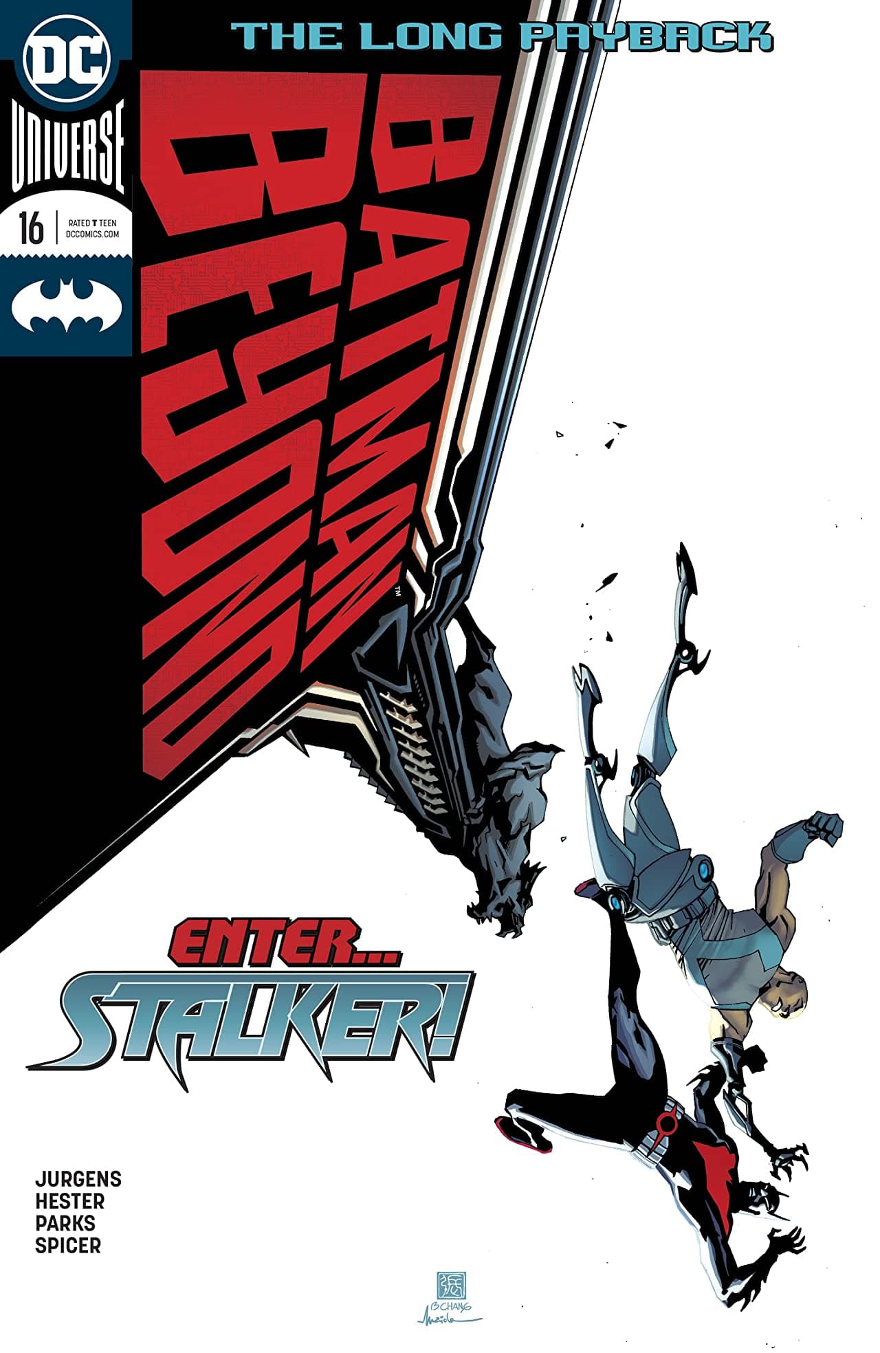 Batman Beyond #16 cover