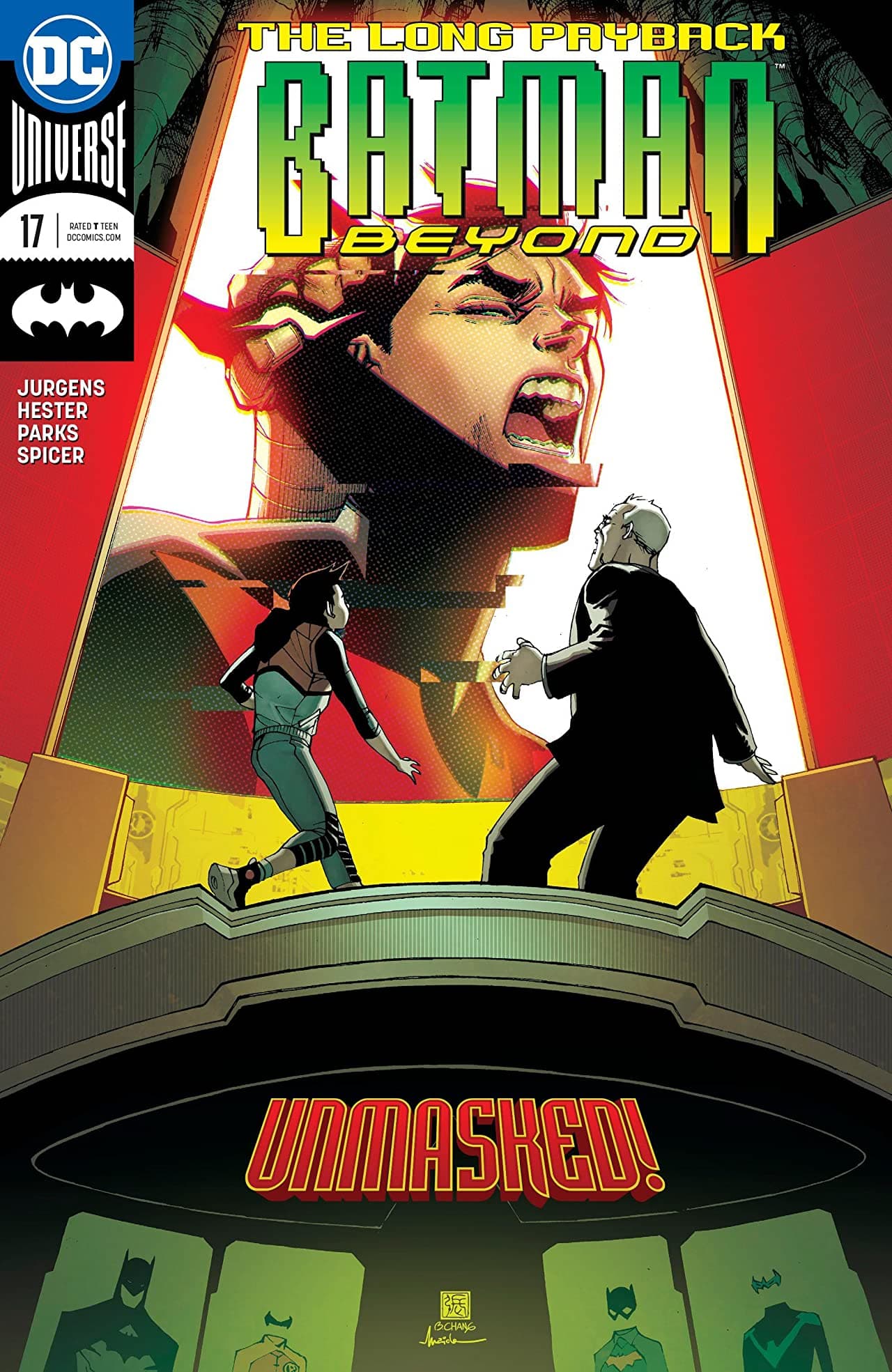 Batman Beyond #17 cover