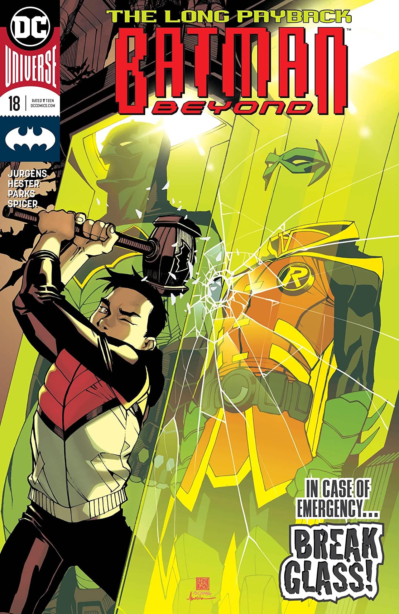 Batman Beyond #18 cover