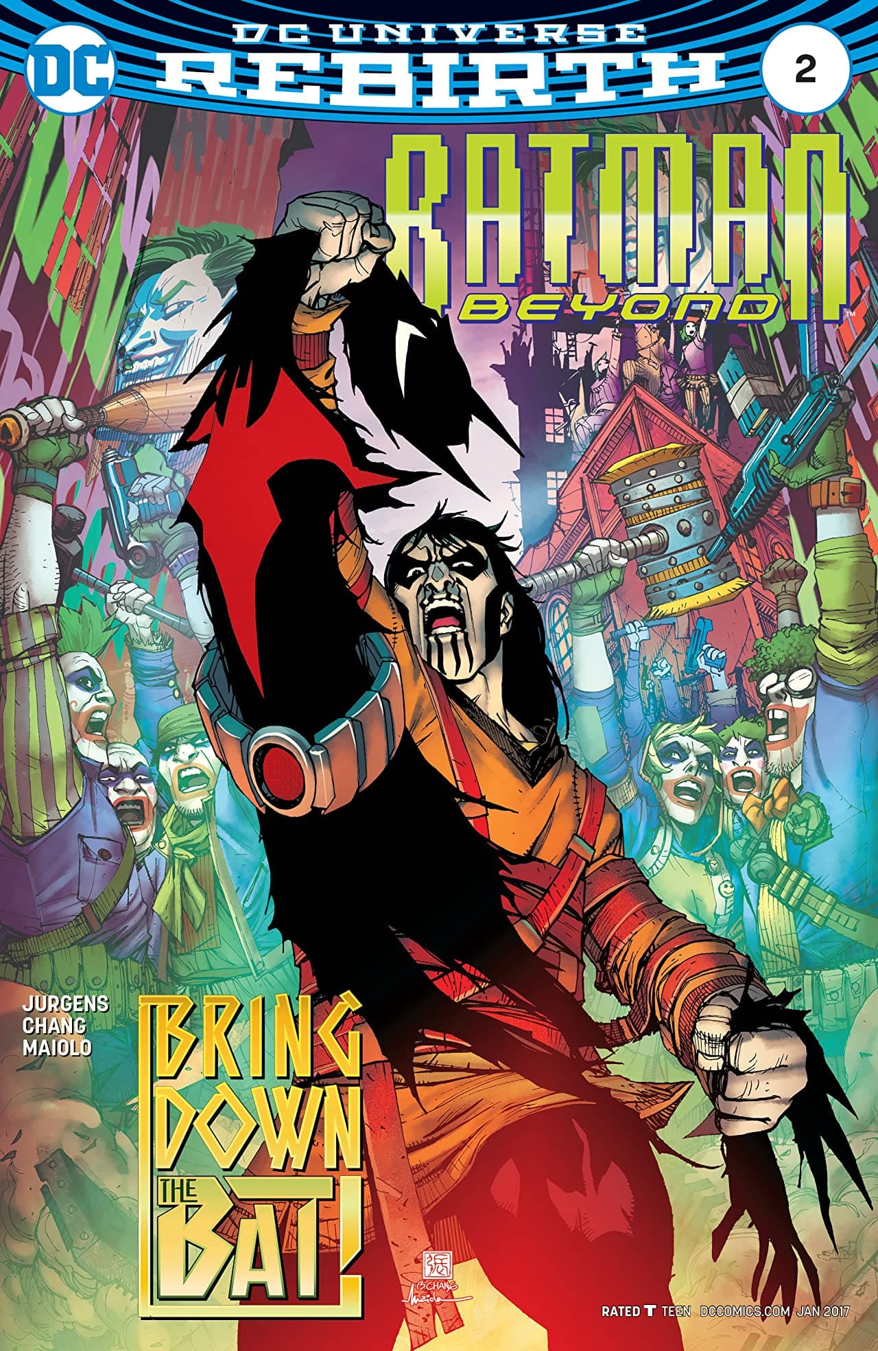 Batman Beyond #2 cover