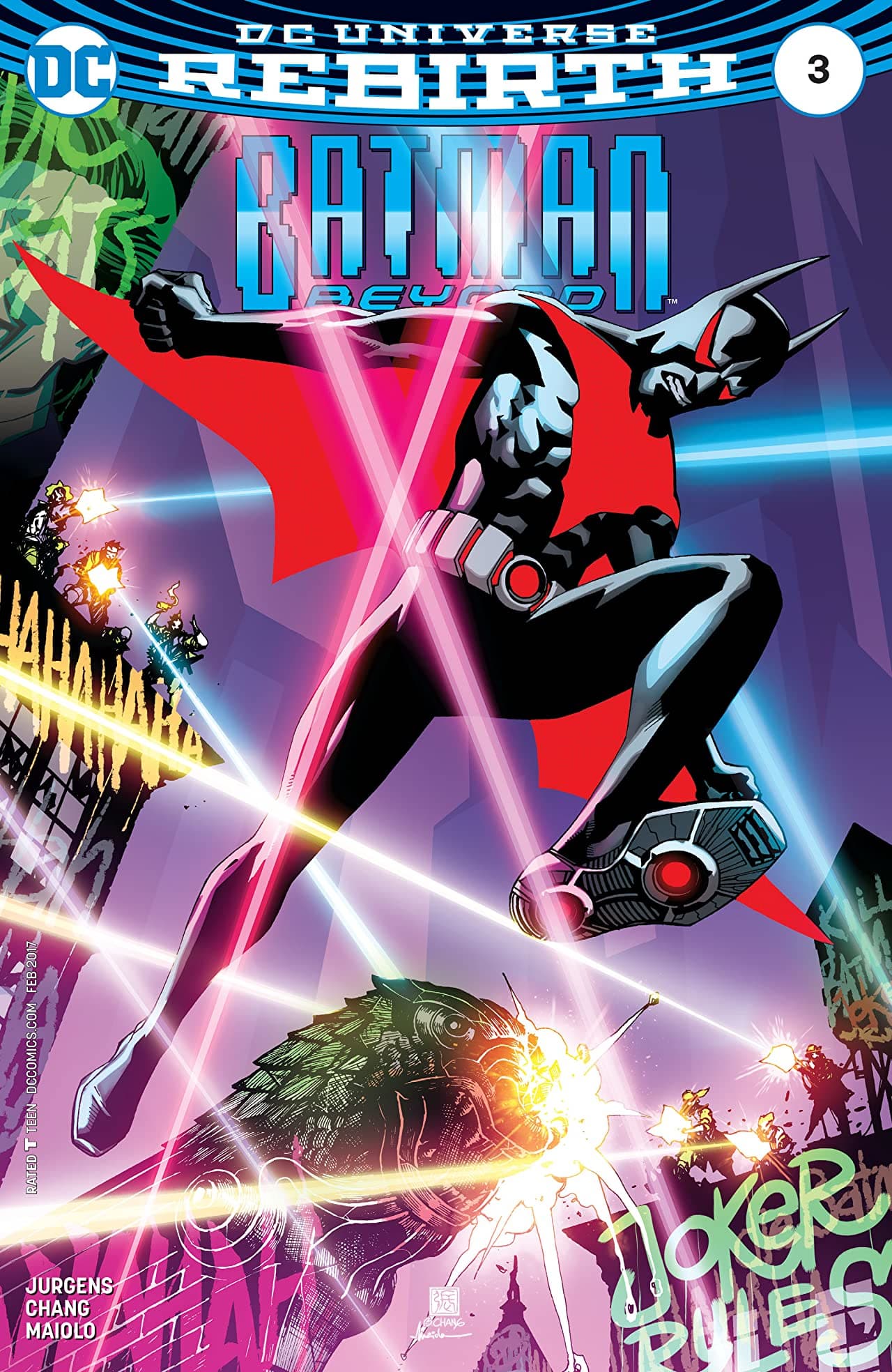 Batman Beyond #3 cover