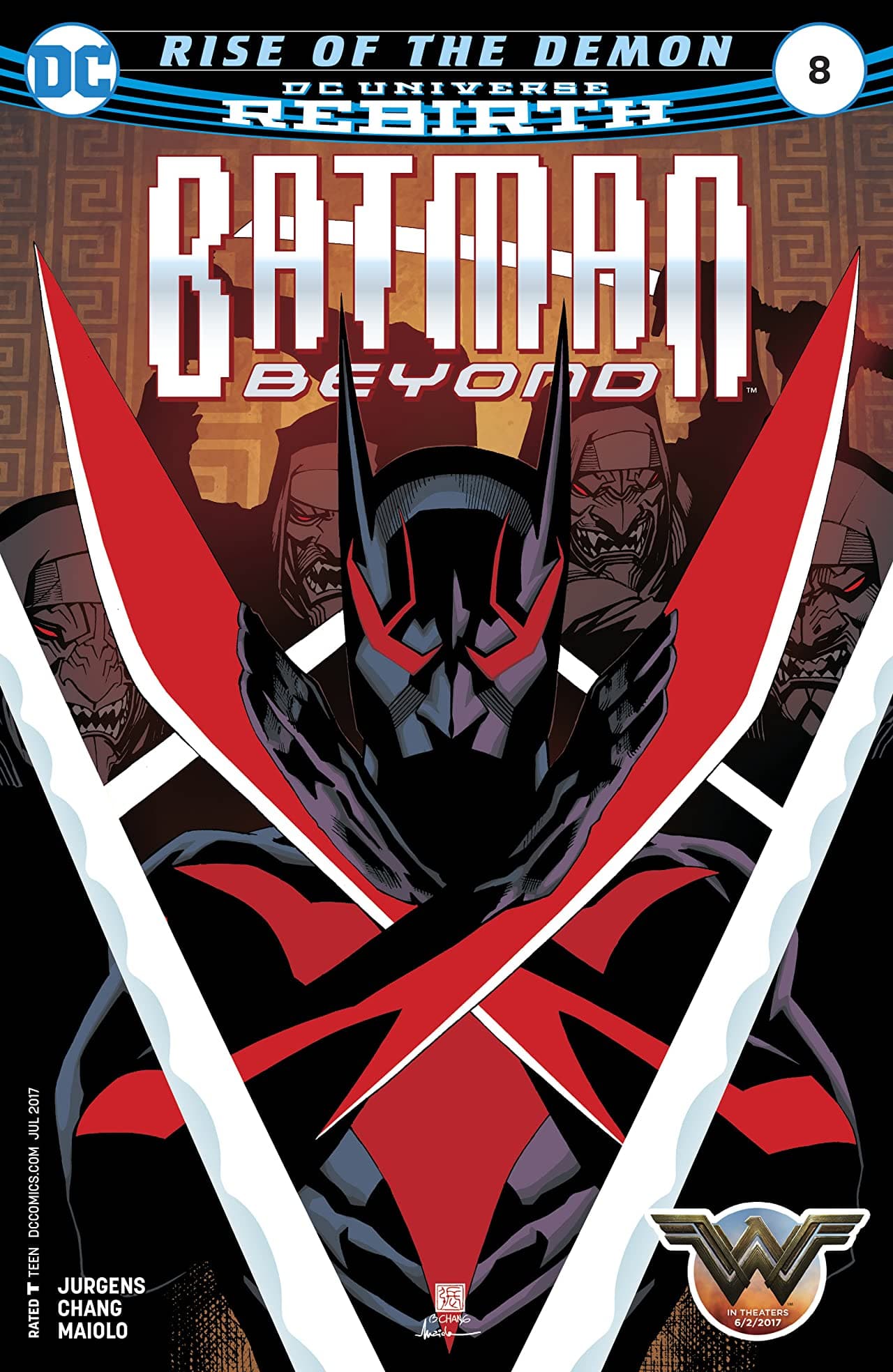 Batman Beyond #8 cover