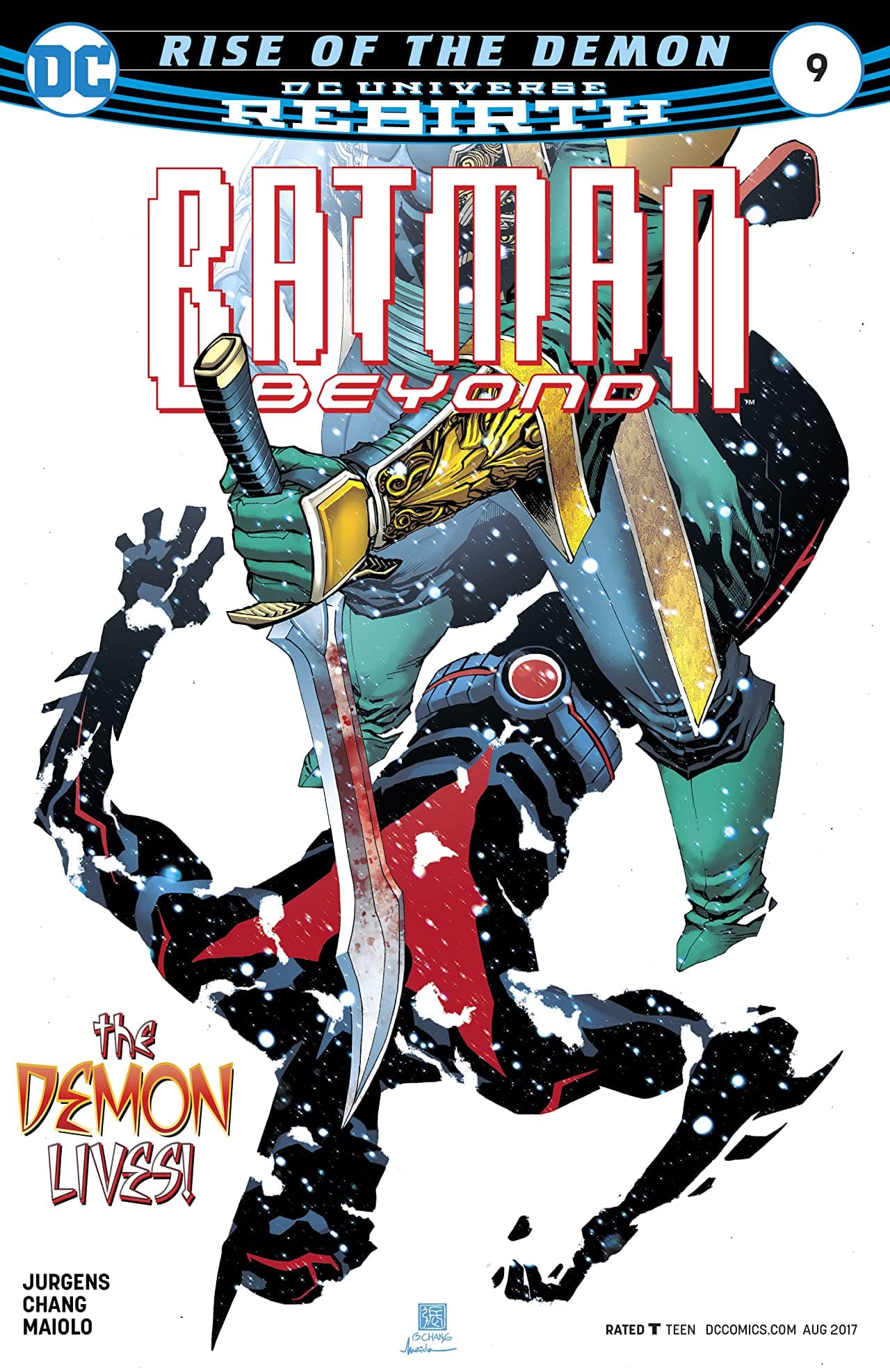 Batman Beyond #9 cover