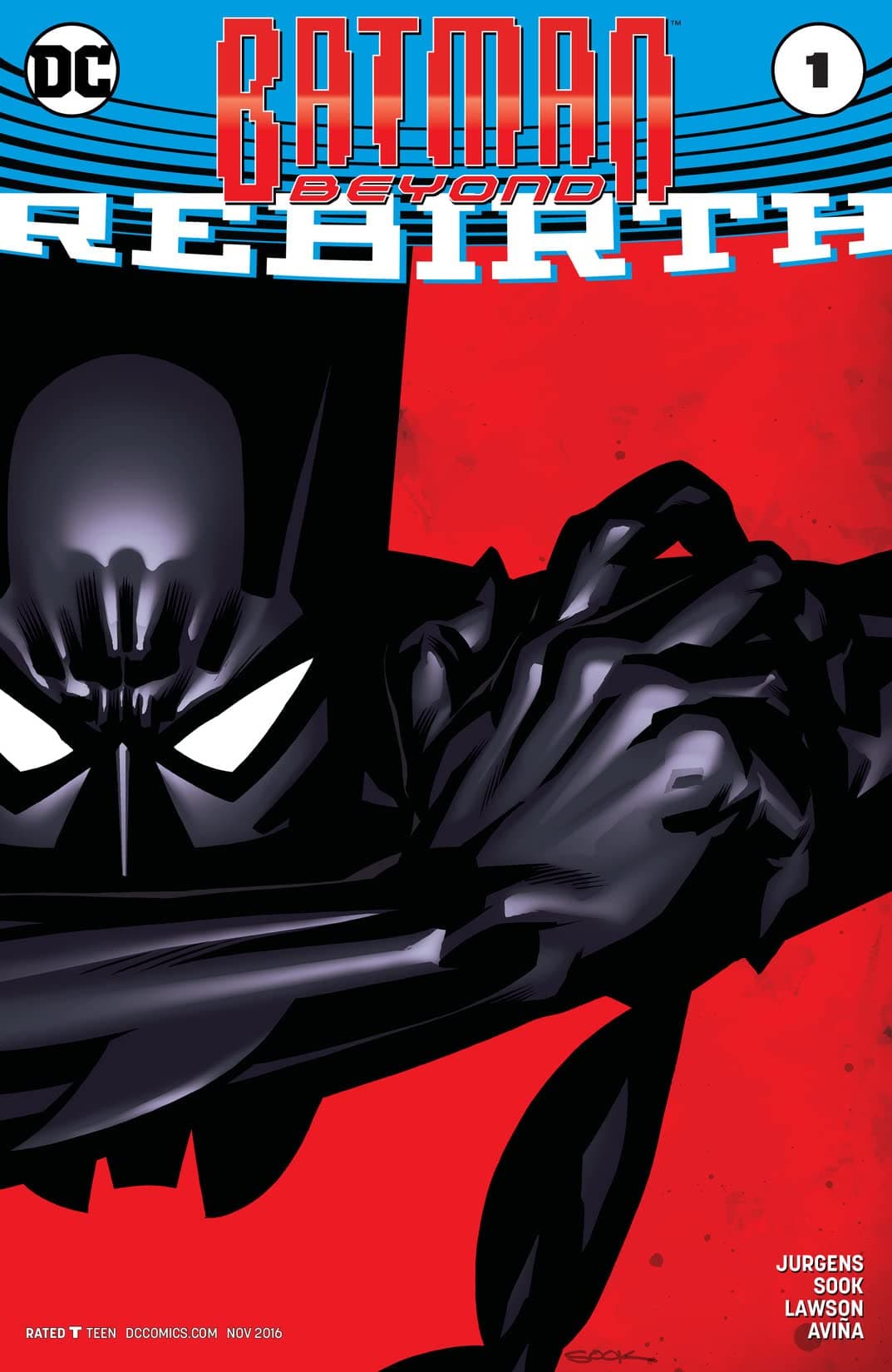 Batman Beyond: Rebirth #1 cover