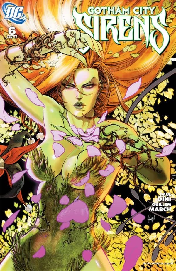 Gotham City Sirens #6 cover