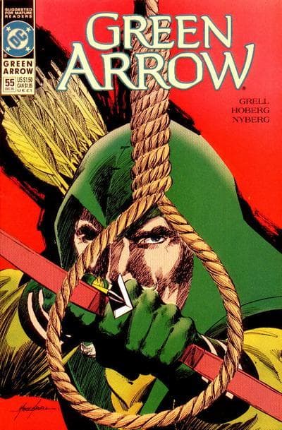 Green Arrow #55 cover