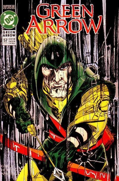 Green Arrow #57 cover