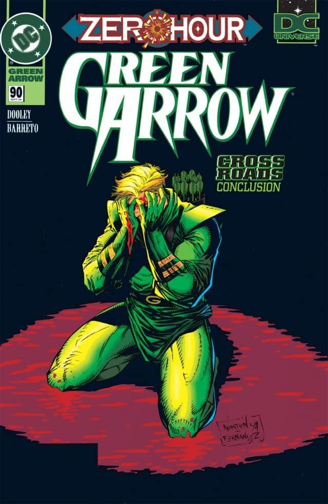 Green Arrow #90 cover