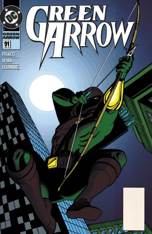 Green Arrow #91 cover