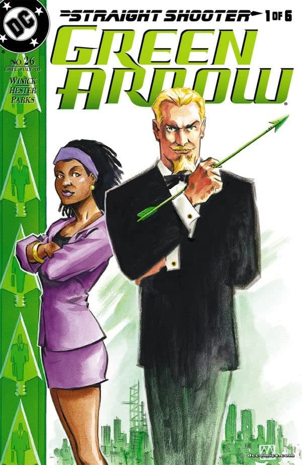 Green Arrow #26 cover