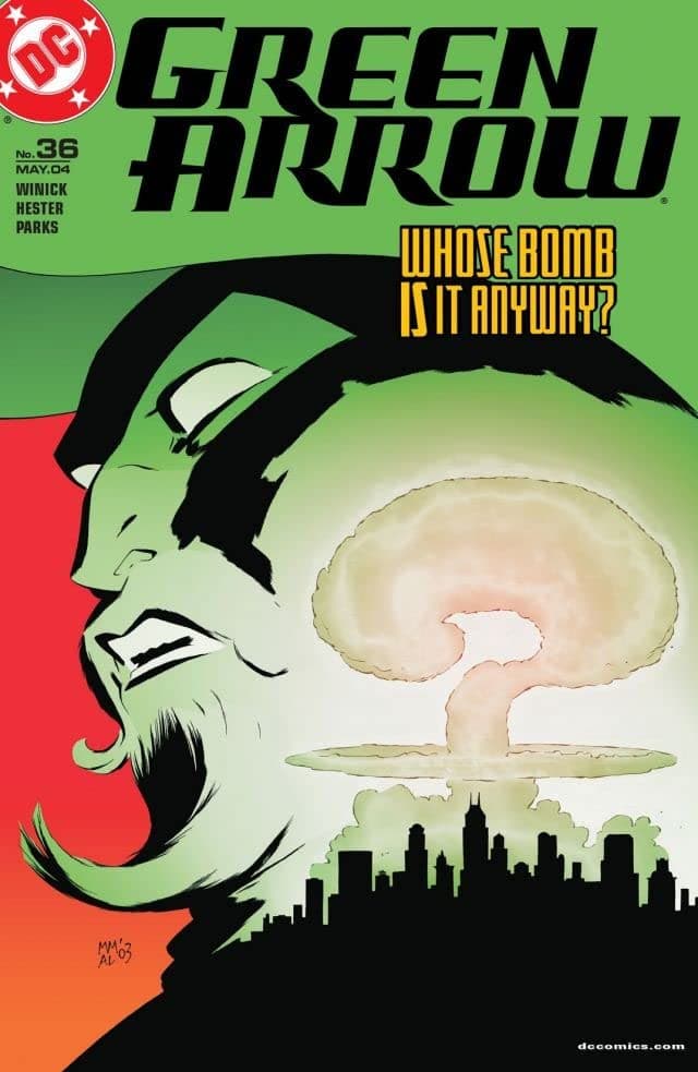 Green Arrow #36 cover