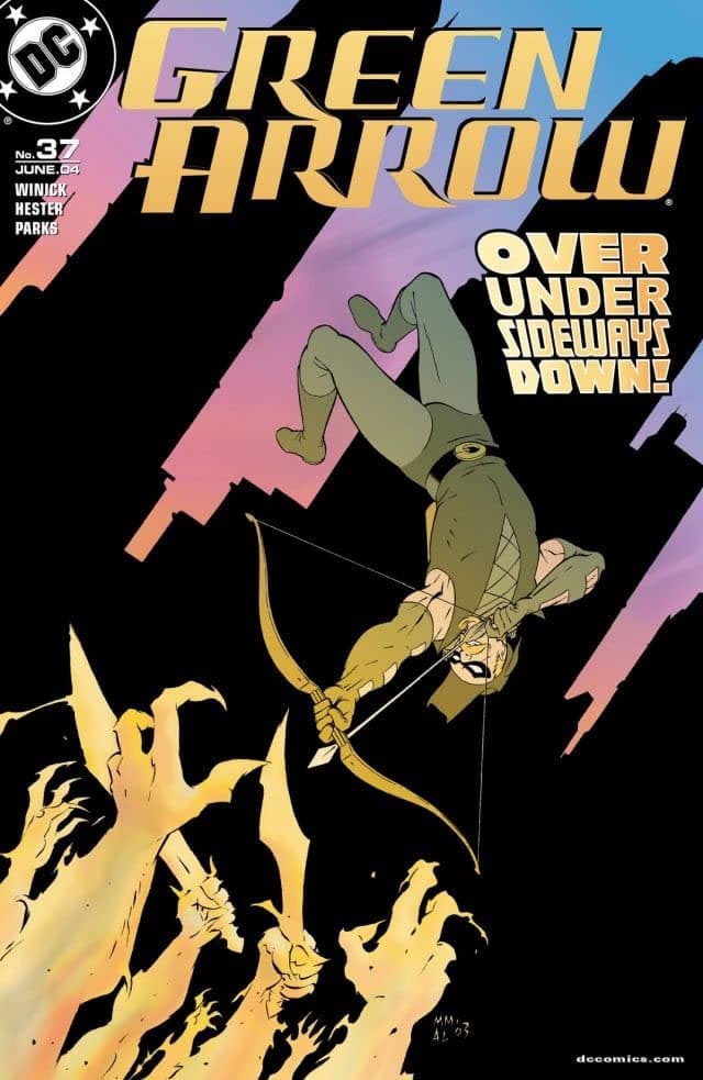 Green Arrow #37 cover
