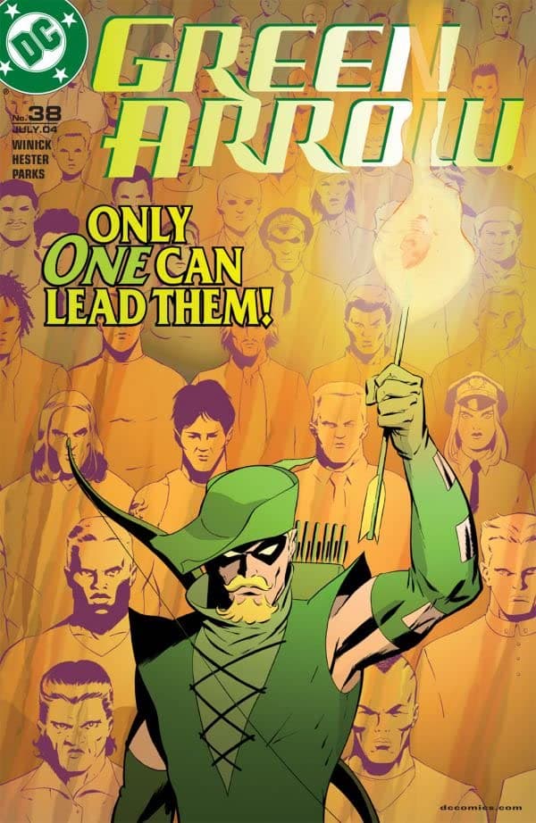 Green Arrow #38 cover