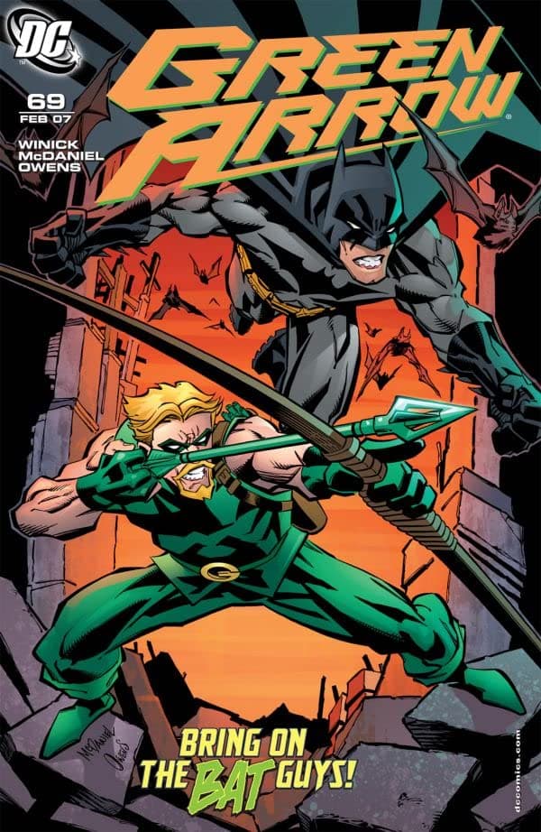 Green Arrow #69 cover