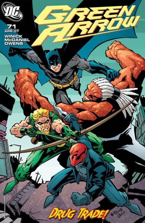 Green Arrow #71 cover