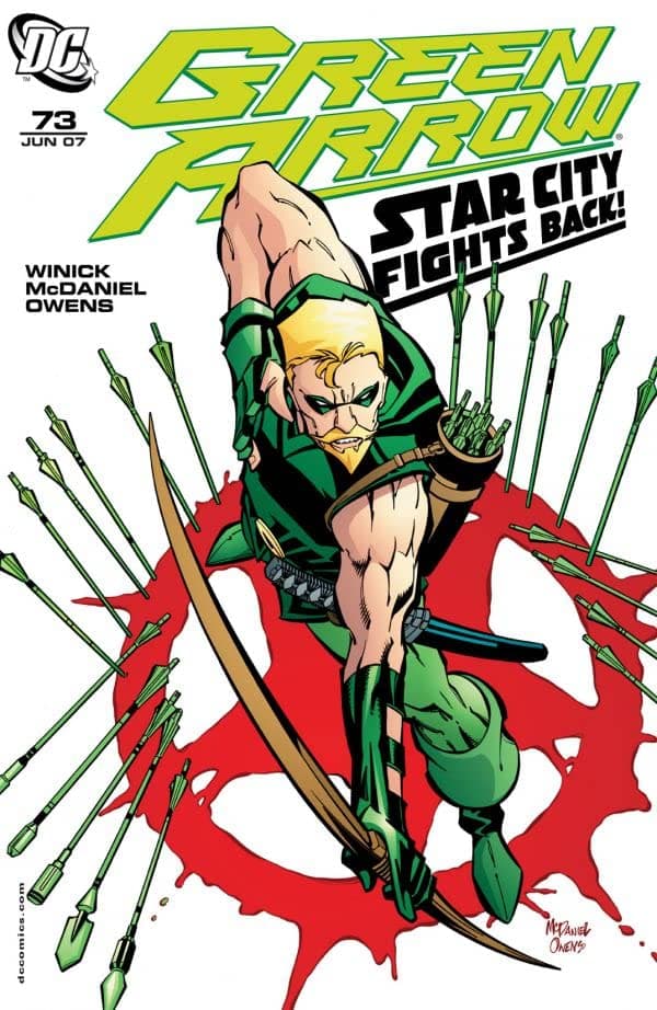 Green Arrow #73 cover