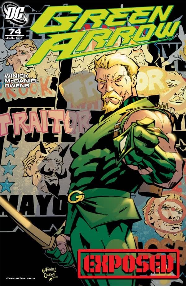 Green Arrow #74 cover