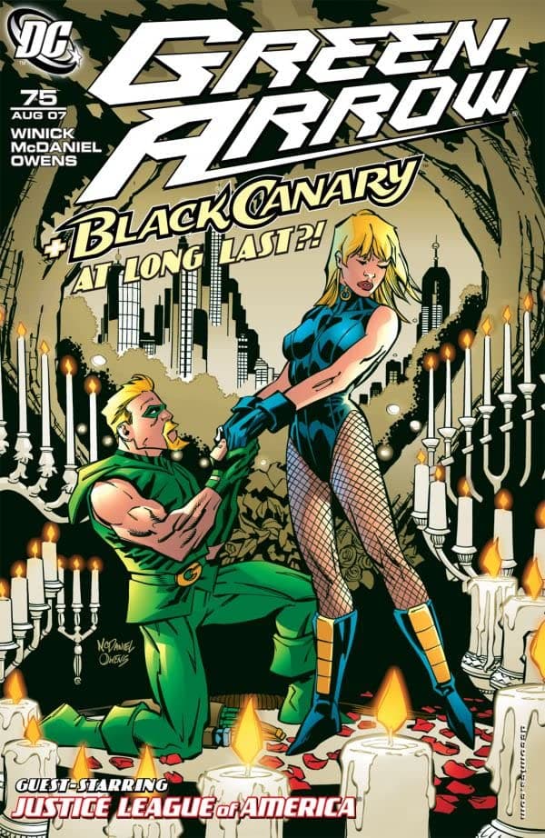 Green Arrow #75 cover