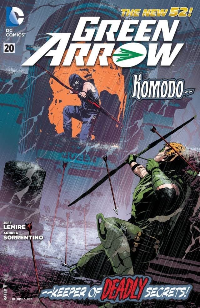 Green Arrow #20 cover