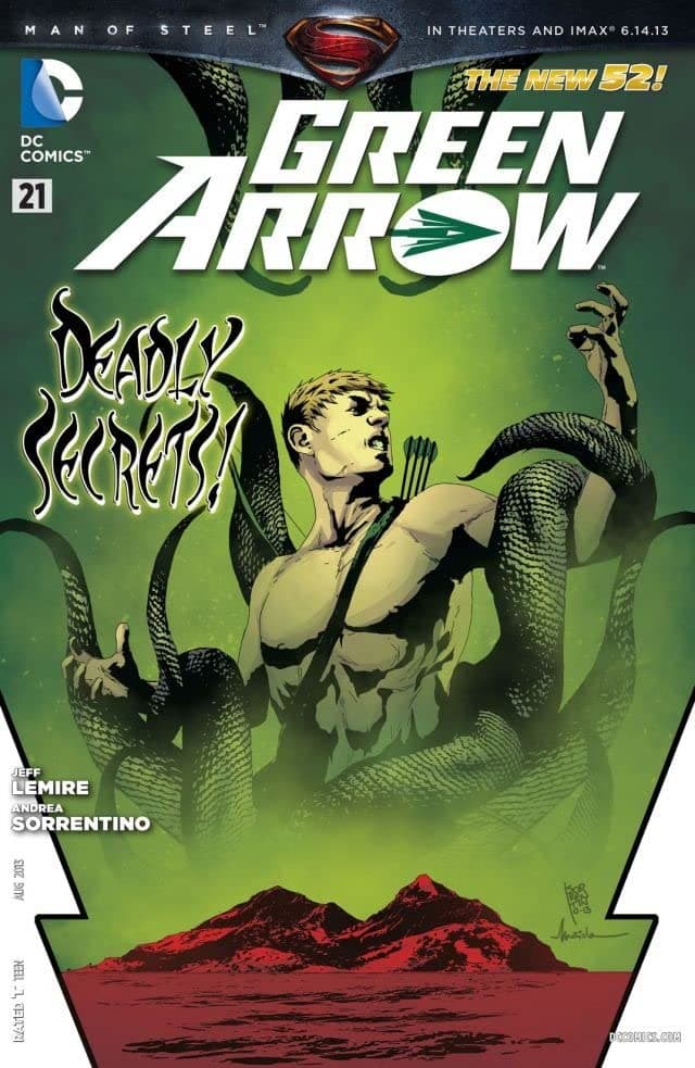 Green Arrow #21 cover