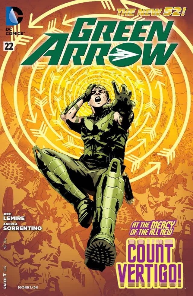 Green Arrow #22 cover