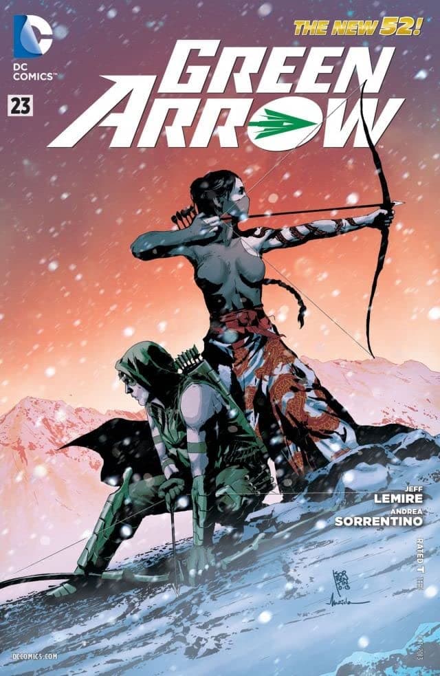 Green Arrow #23 cover