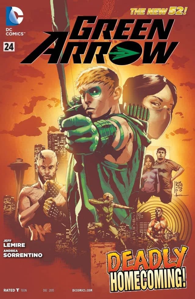 Green Arrow #24 cover