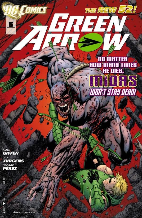 Green Arrow #5 cover