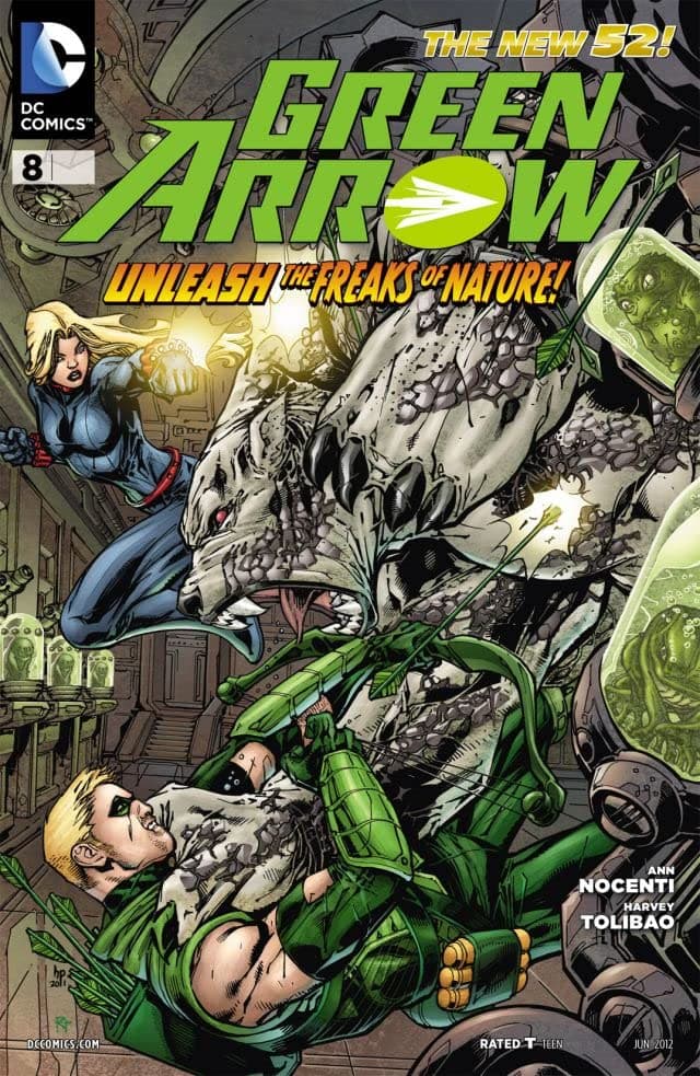 Green Arrow #8 cover