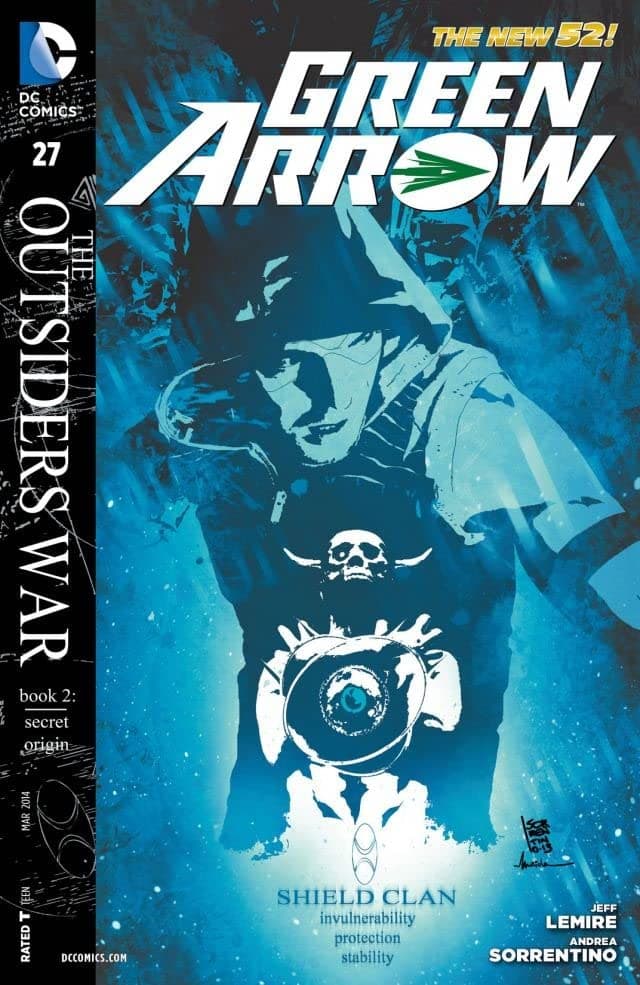 Green Arrow #27 cover