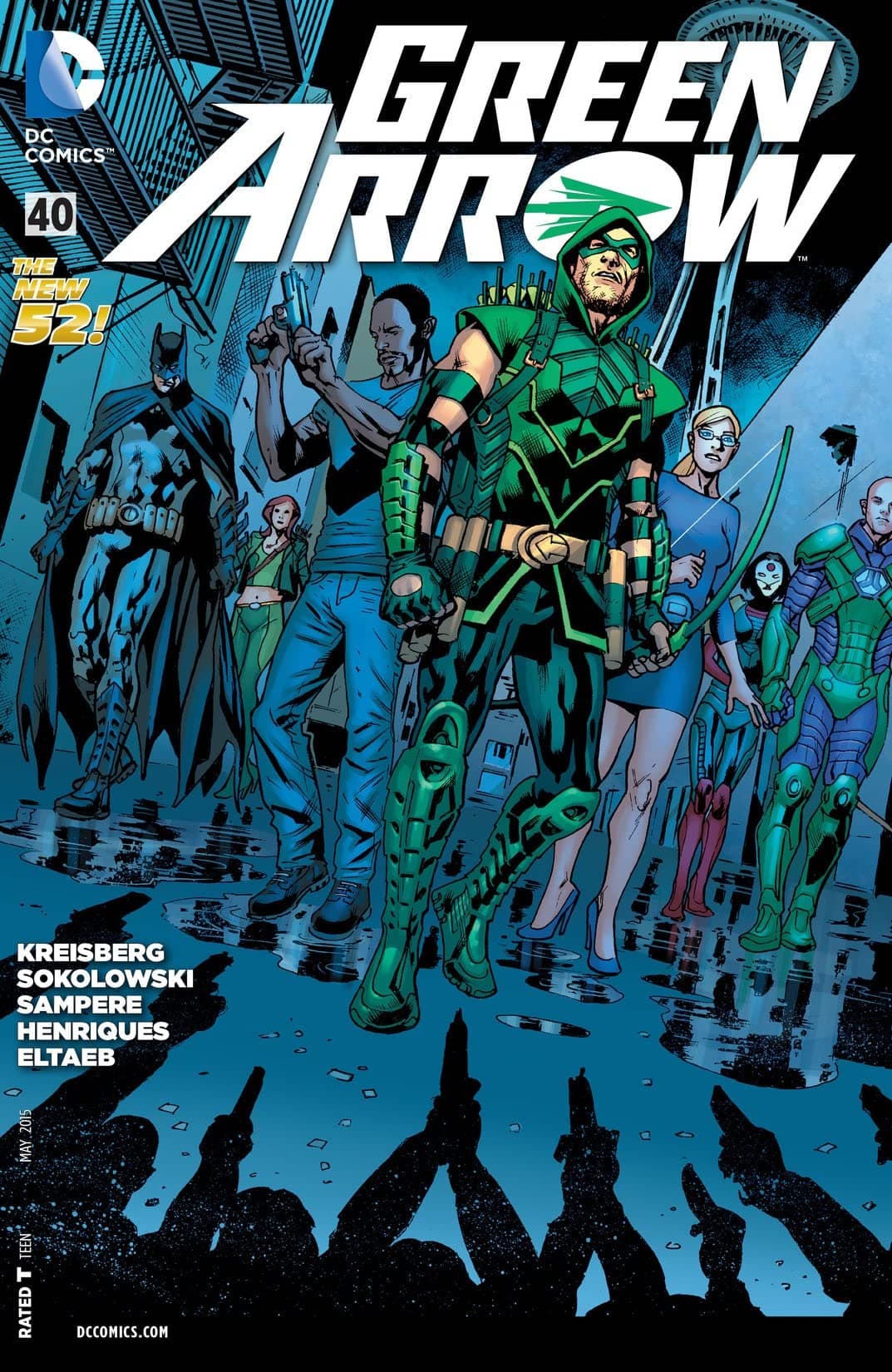 Green Arrow #40 cover