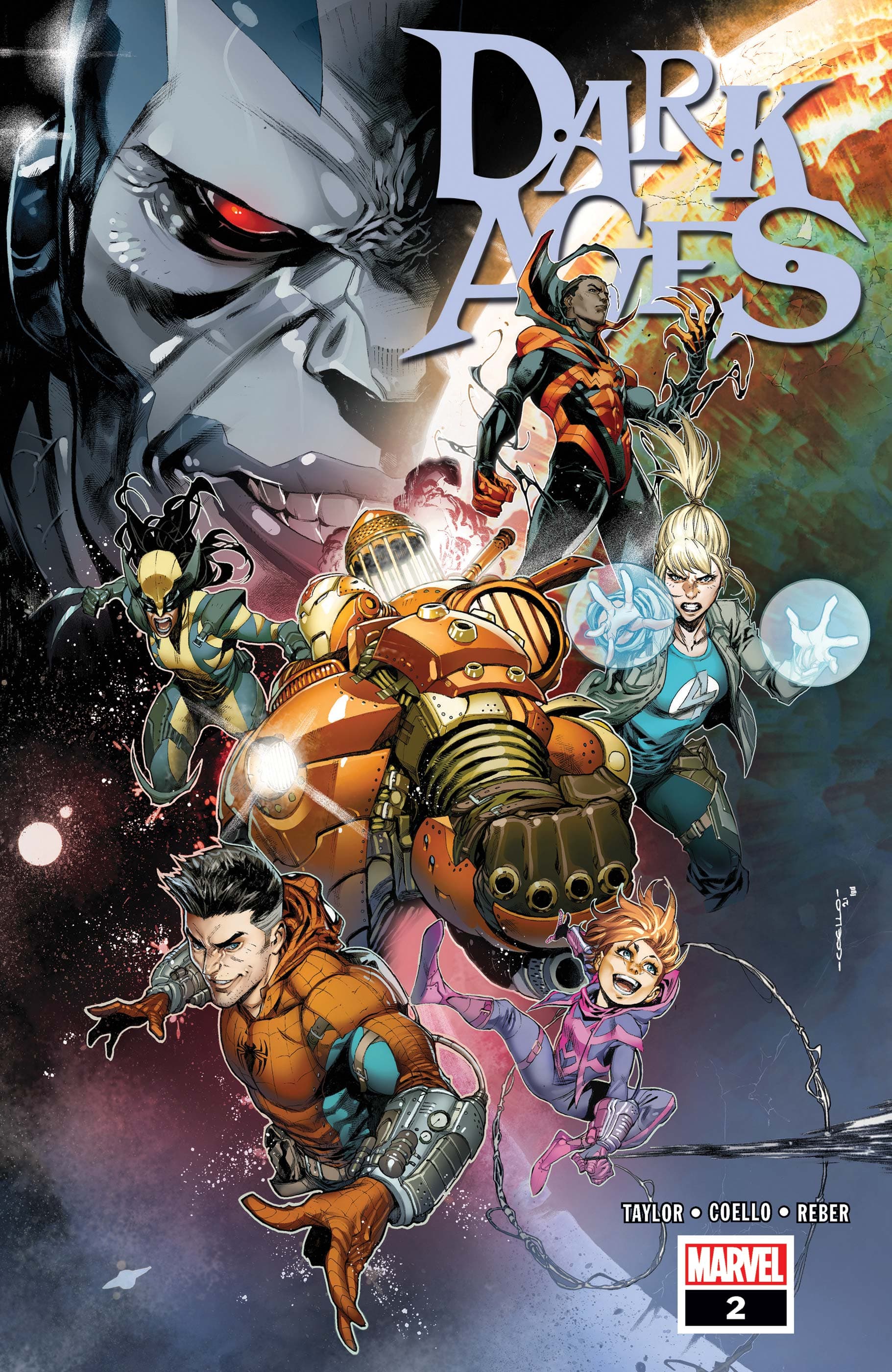 Dark Ages #2 cover
