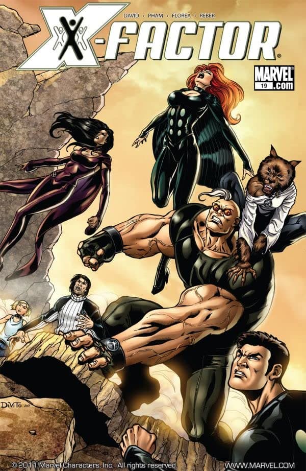 X-Factor #19 cover