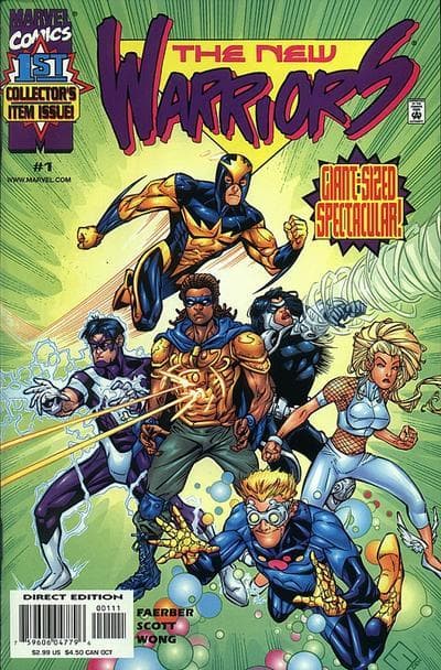 New Warriors #1 cover
