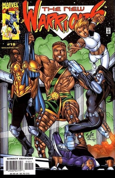 New Warriors #10 cover