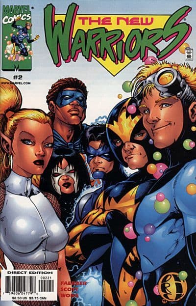 New Warriors #2 cover