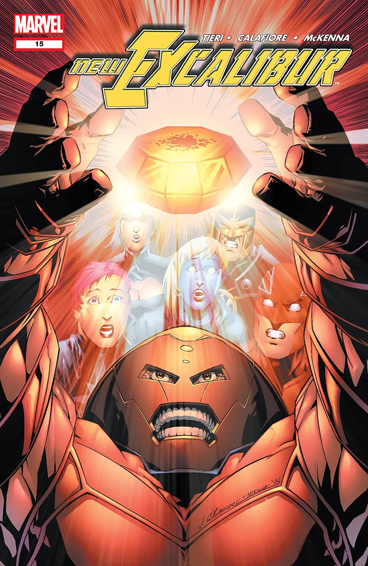 New Excalibur #15 cover