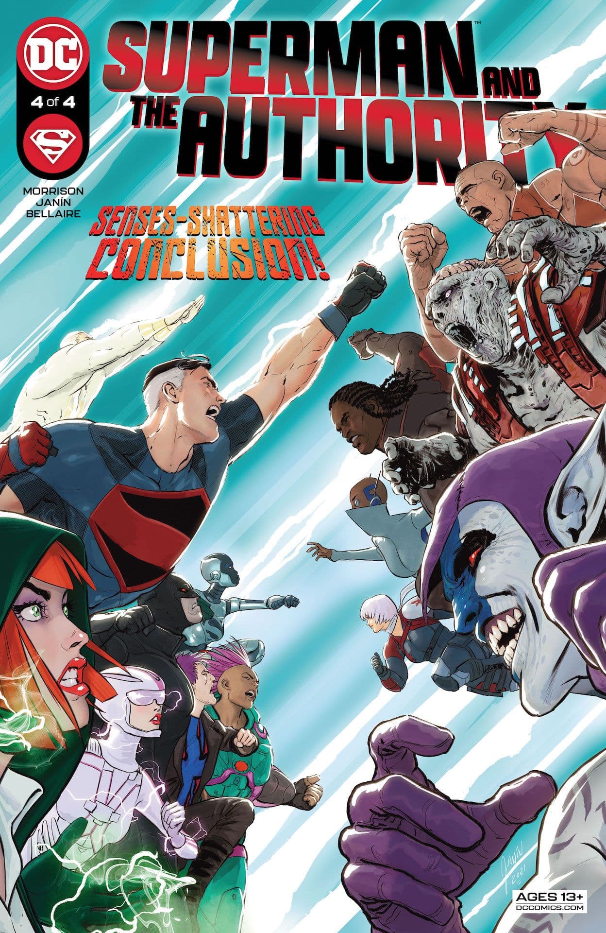 Superman and the Authority #4 cover